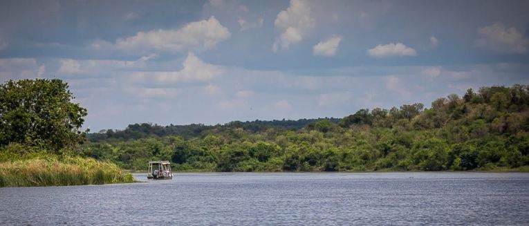 Nile River In Murchison Falls National Park, Uganda