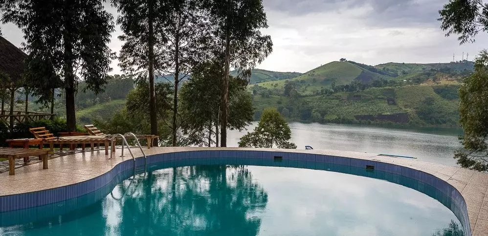 Pool At Crater Safari Lodge At Kibale Forest National Park