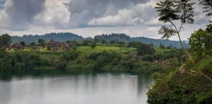 Crater Lake Near Kibale Forest National Park