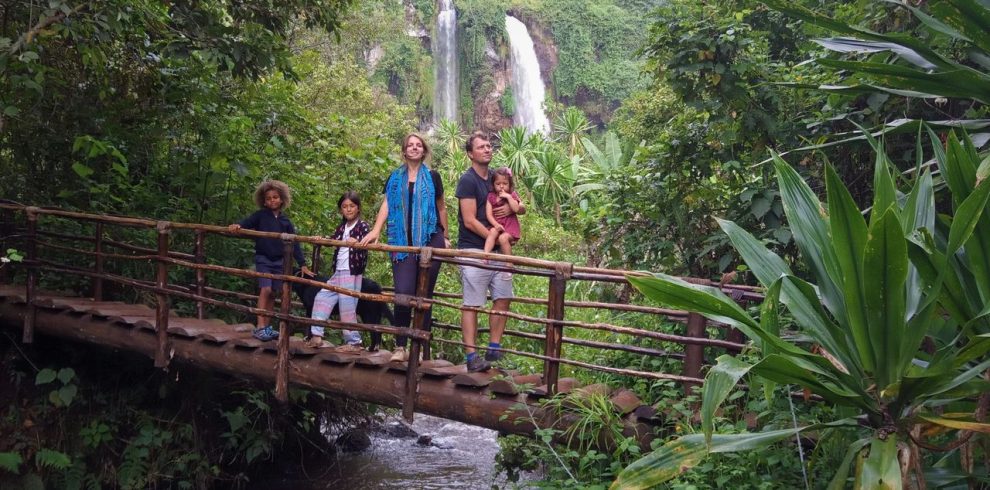 Sipi Falls Near Pian Upe Wildlife Reserve