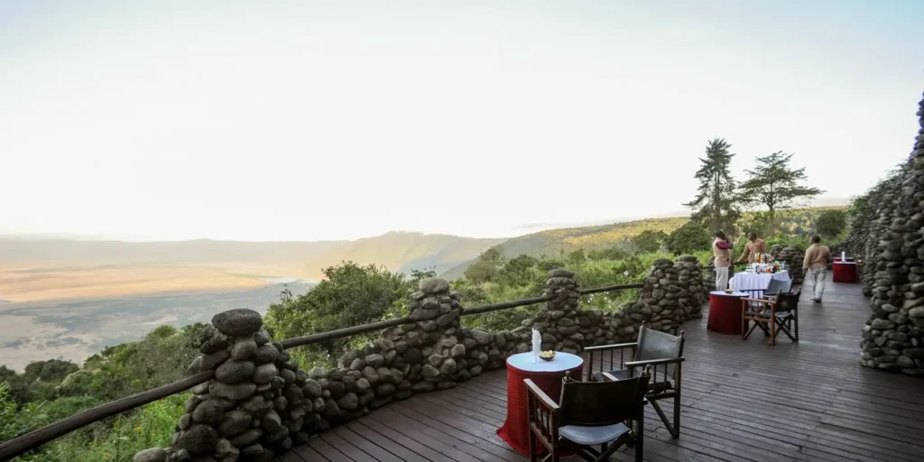 13 Amazing Facts About Ngorongoro Crater View over Ngorongoro Crater from a safari lodge on the rim